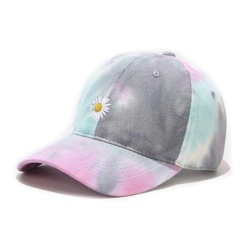 "TIE AND DYE" Casquette baseball Bleu Rose - URB1™