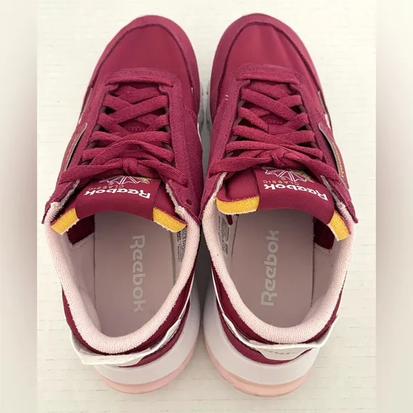 Reebok Red Classic Leather Legacy Women's Shoes