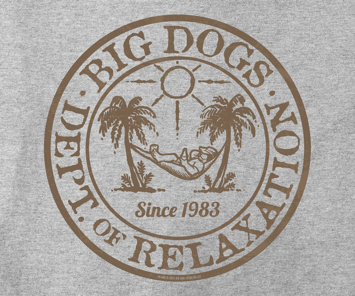 Relaxation Badge Tan T-shirt