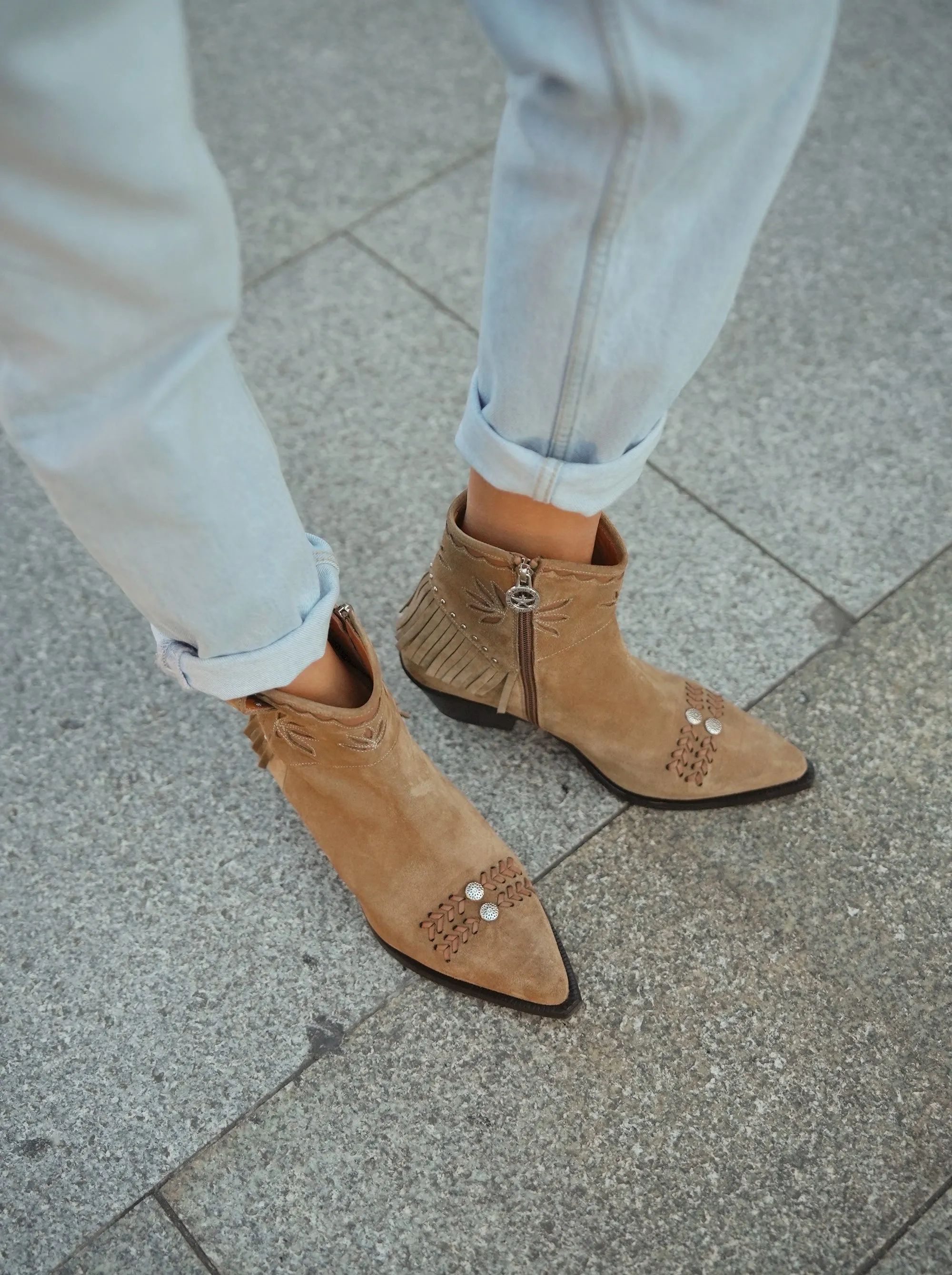 RIO SIGARO SUEDE BOOTIES