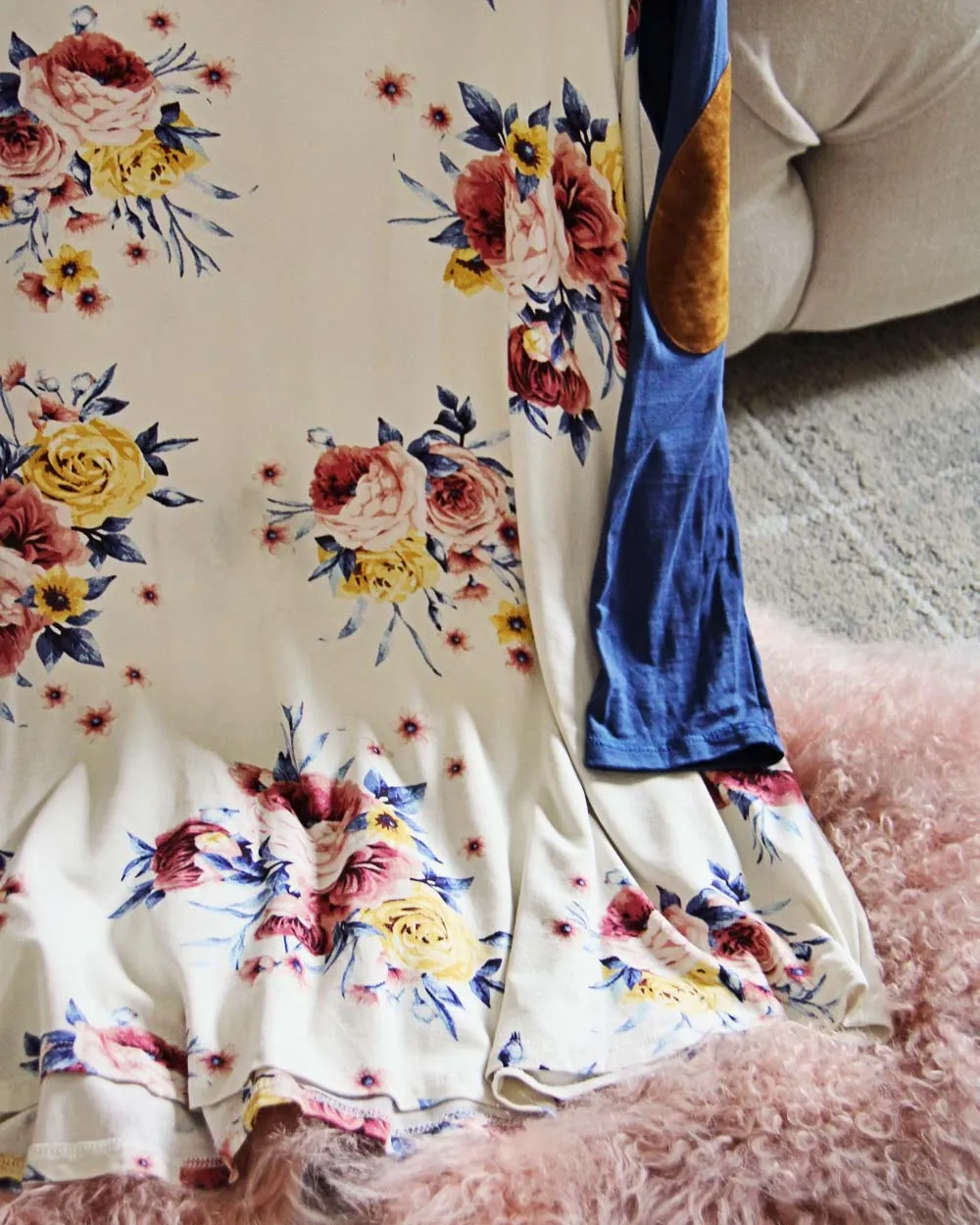 Rose Patch Dress