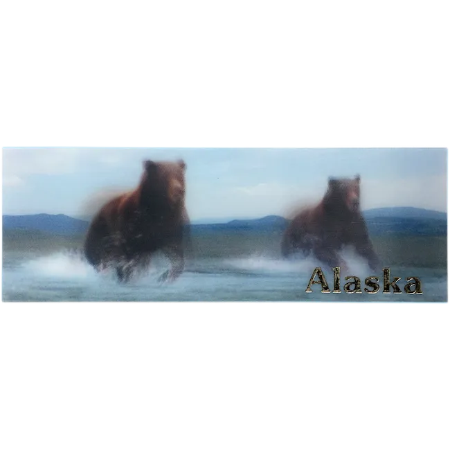 Running Grizzlies Moovie Bookmark