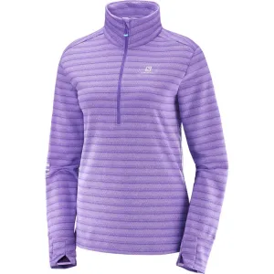 Salomon Womens Lightning HZ Running Pullover