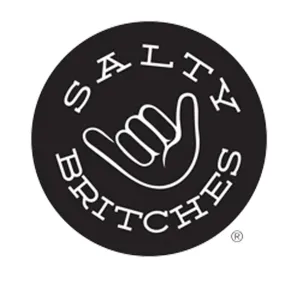 Salty Britches® Sticker - Black