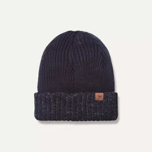 Sealskinz Bacton Waterproof Cold Weather Roll Cuff Beanie Hat Navy