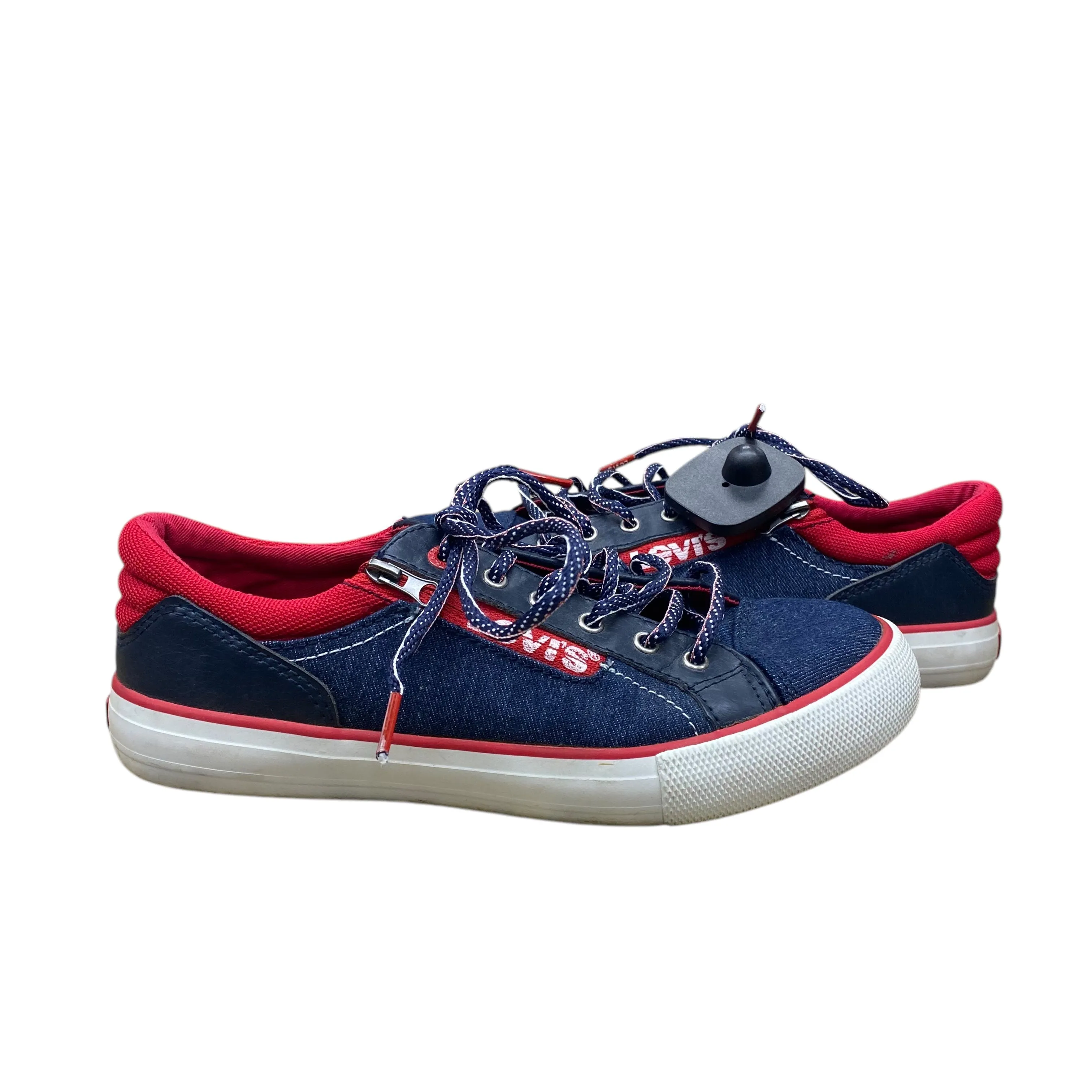 Shoes Sneakers By Levis In Blue Red & White, Size:5.5