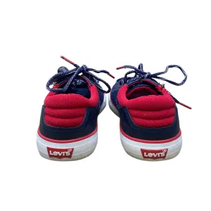 Shoes Sneakers By Levis In Blue Red & White, Size:5.5