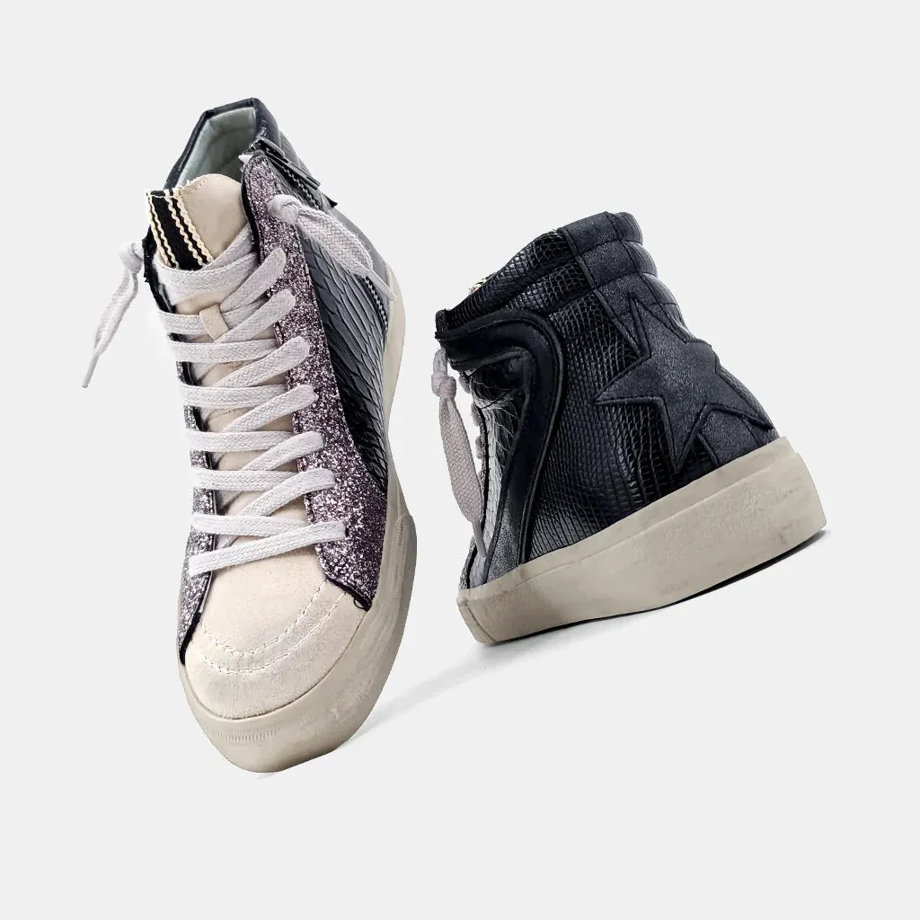 Shu Shop Rooney Sneaker-black snake