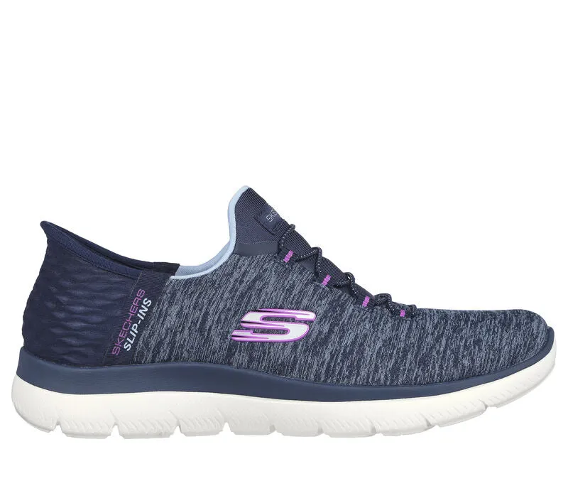 Skechers 149937 Summits Dazzling Haze Sneakers für Damen mit weiter Passform
