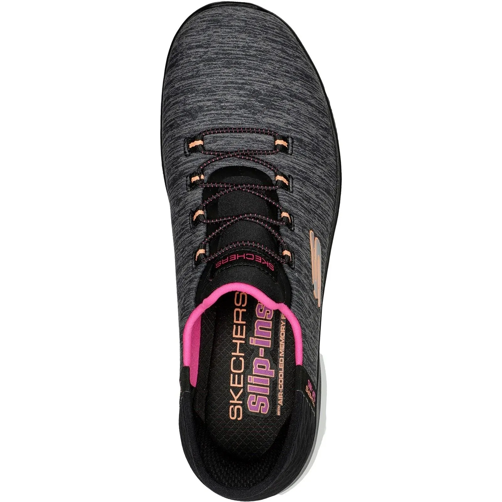 Skechers 149937 Summits Dazzling Haze Sneakers für Damen mit weiter Passform