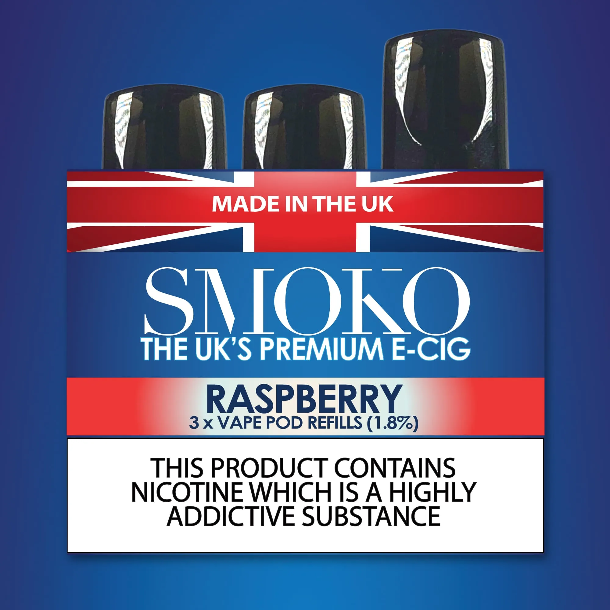SMOKO VAPE POD Refills High Strength