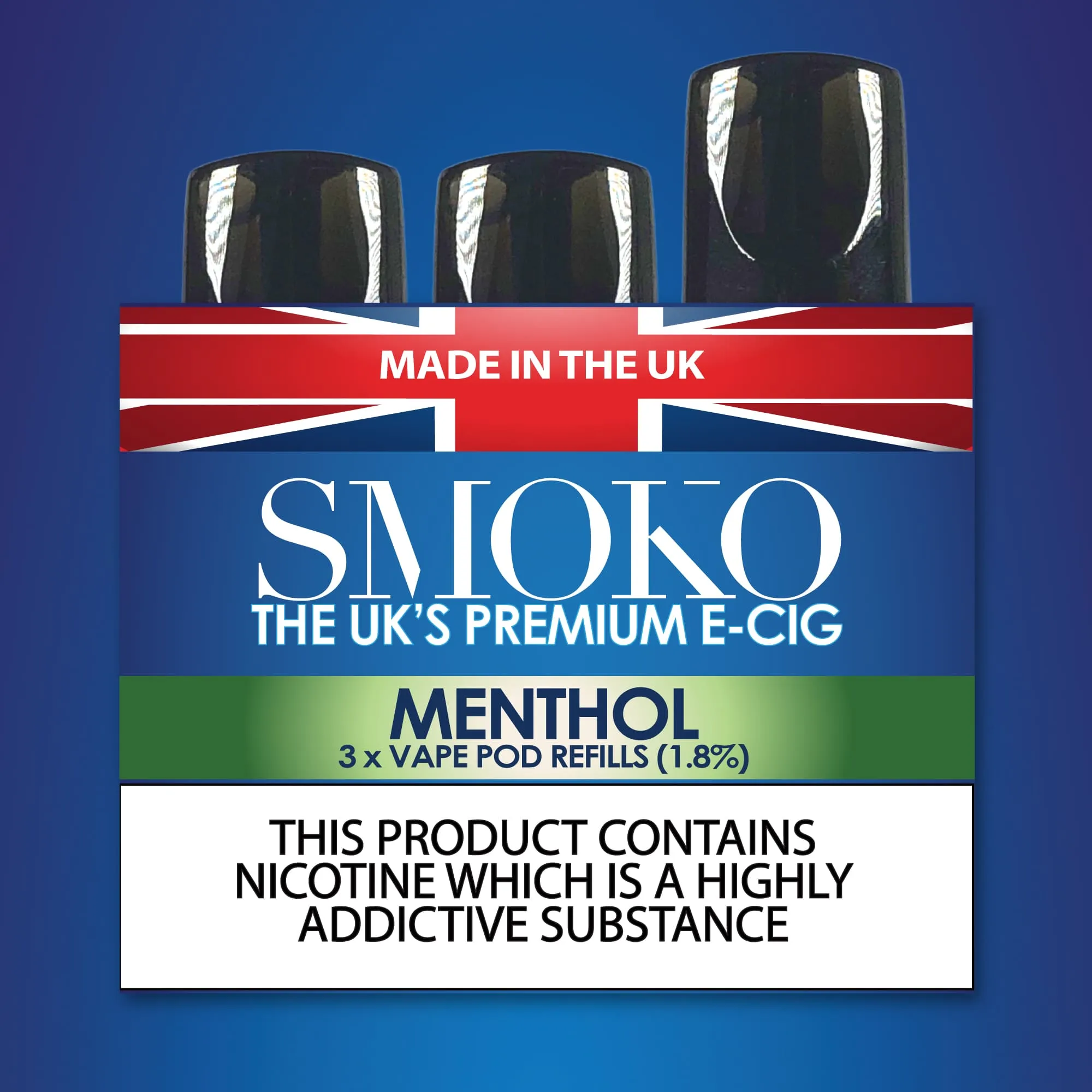 SMOKO VAPE POD Refills High Strength