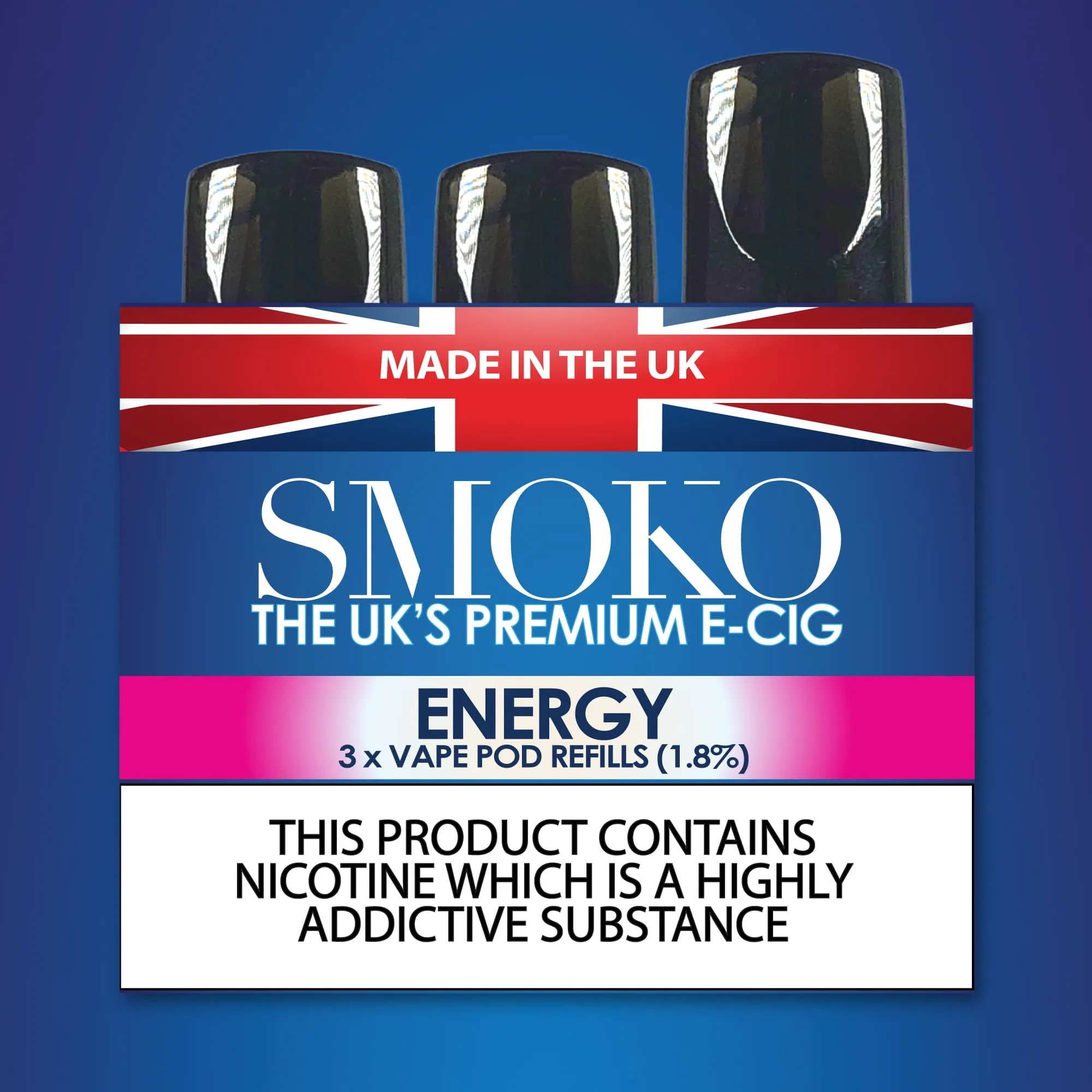 SMOKO VAPE POD Refills High Strength