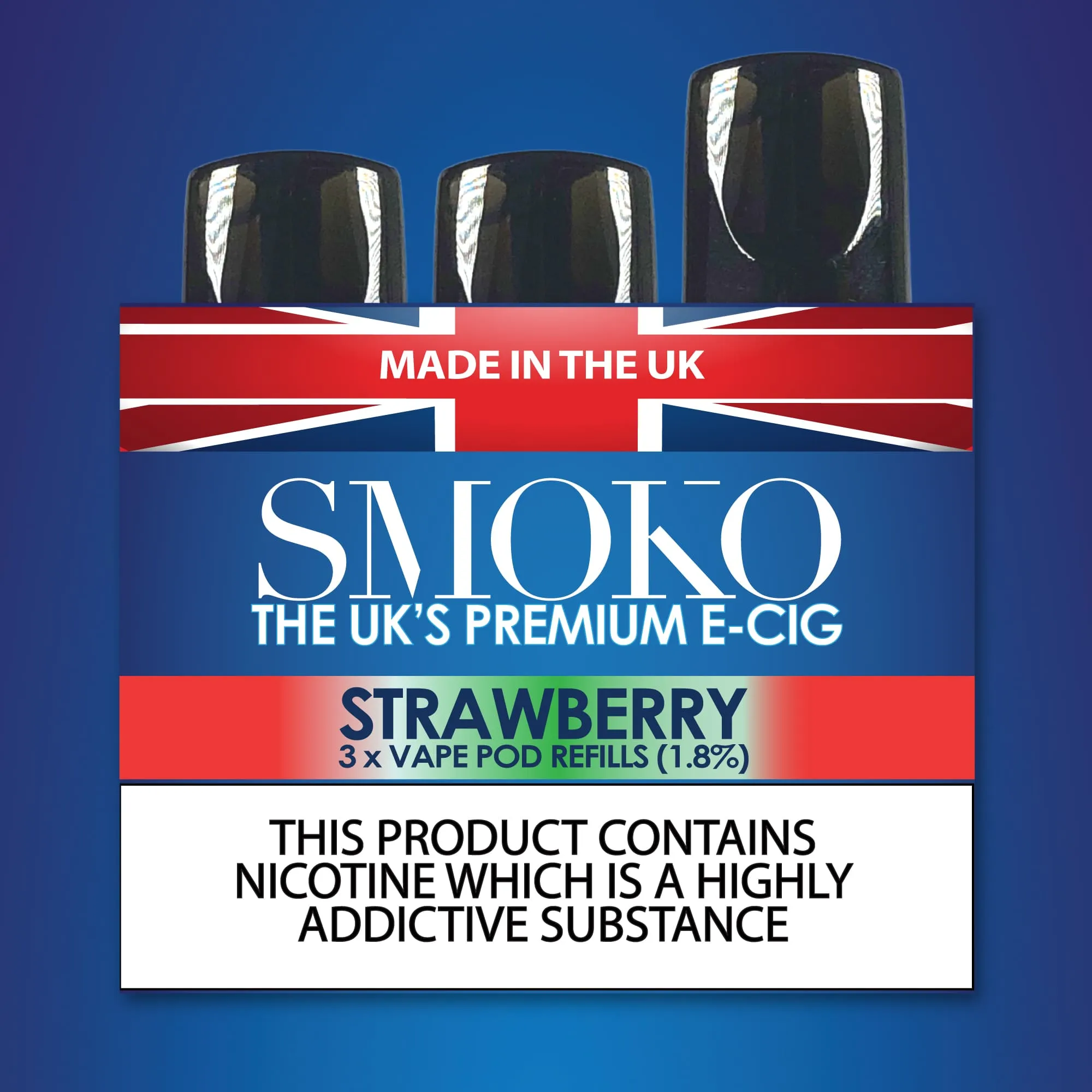 SMOKO VAPE POD Refills High Strength