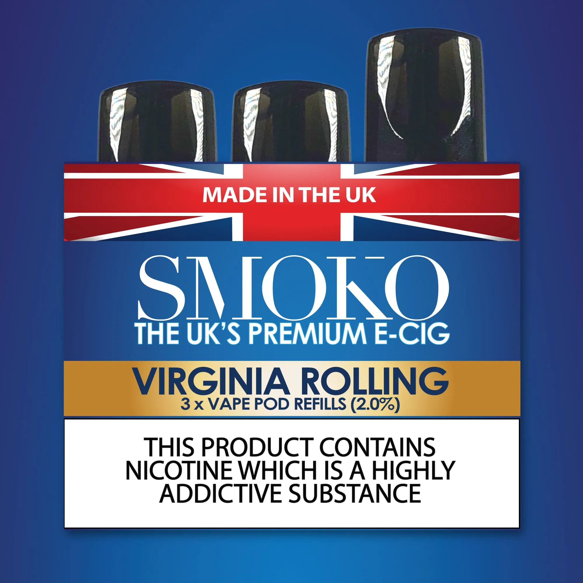 SMOKO VAPE POD Refills High Strength