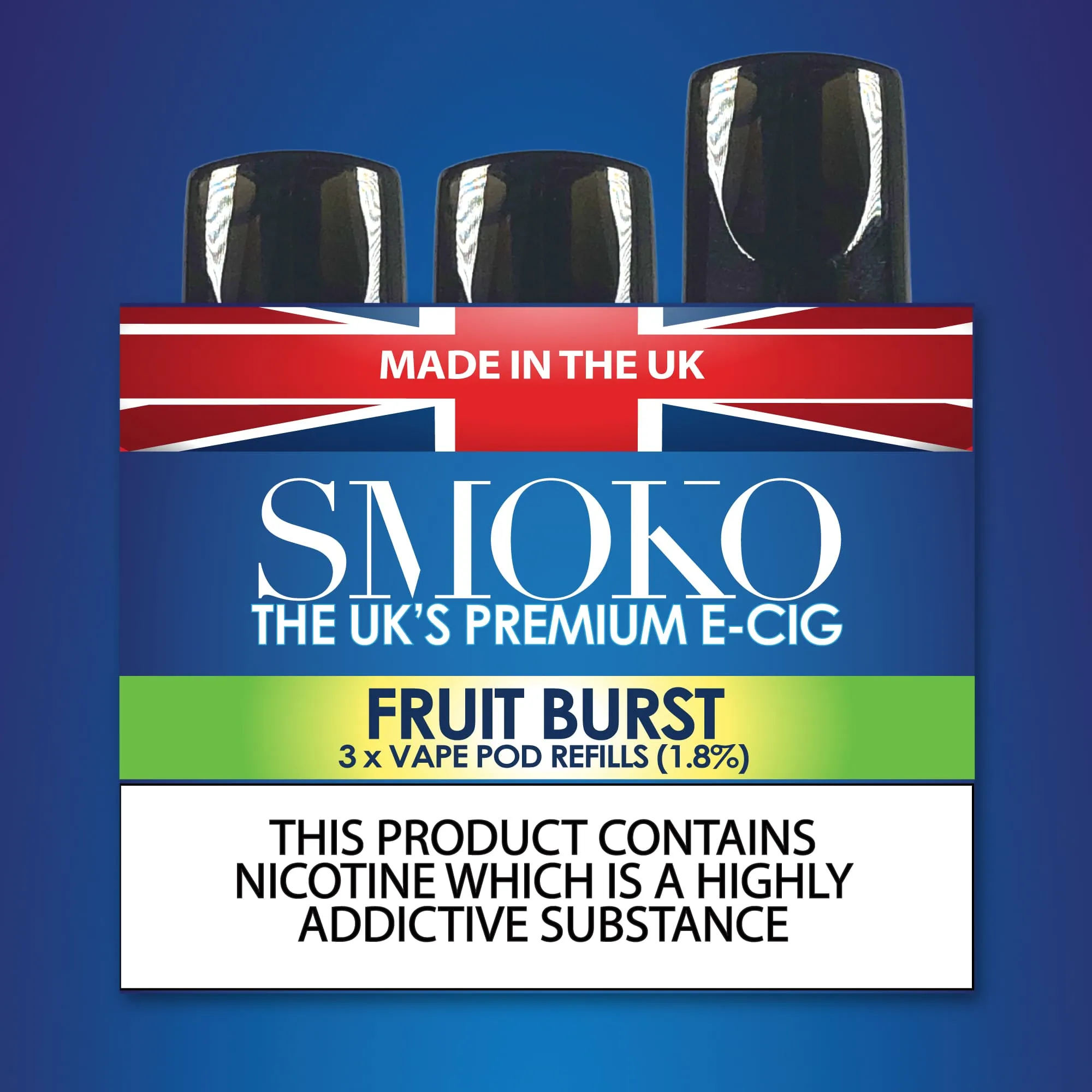 SMOKO VAPE POD Refills High Strength