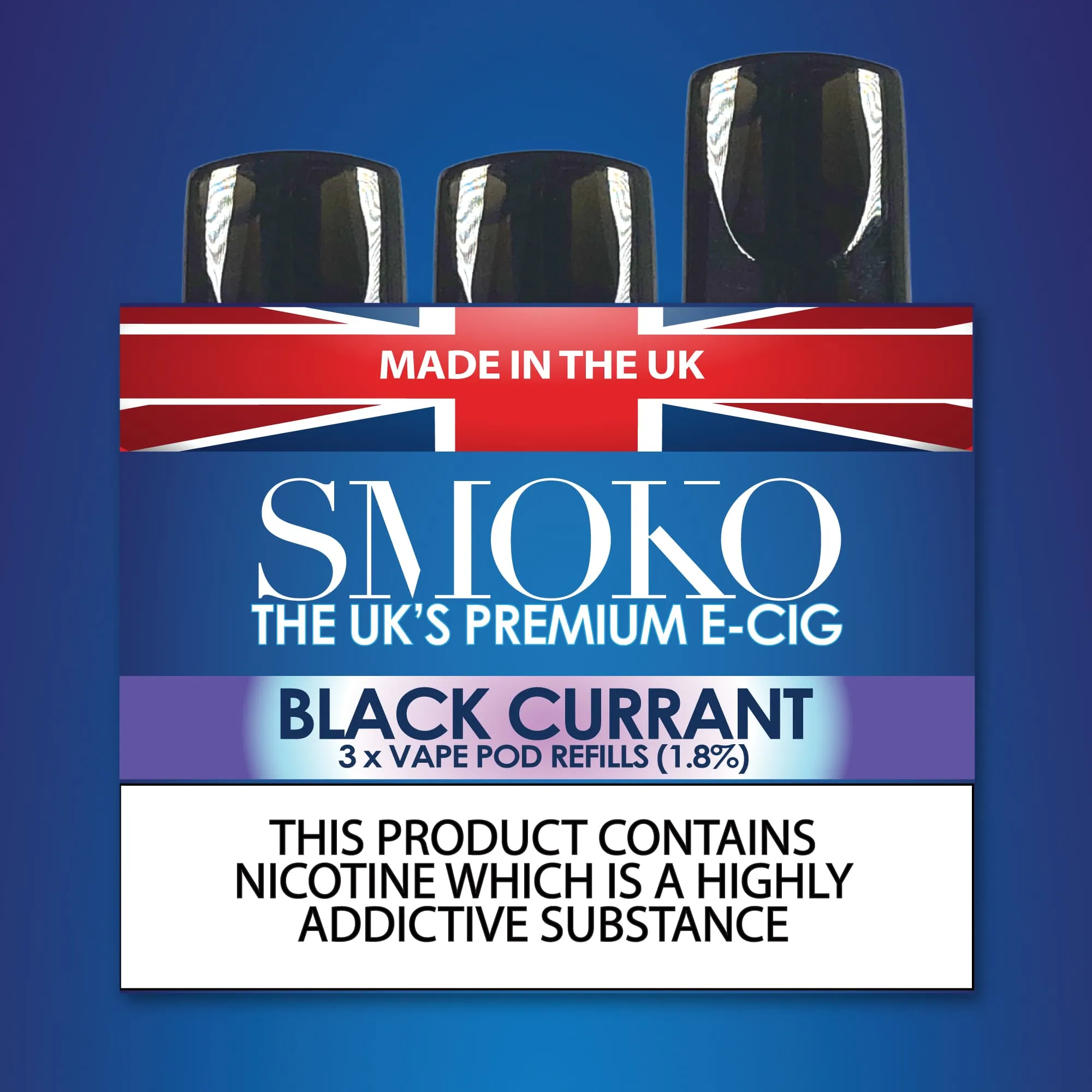 SMOKO VAPE POD Refills High Strength
