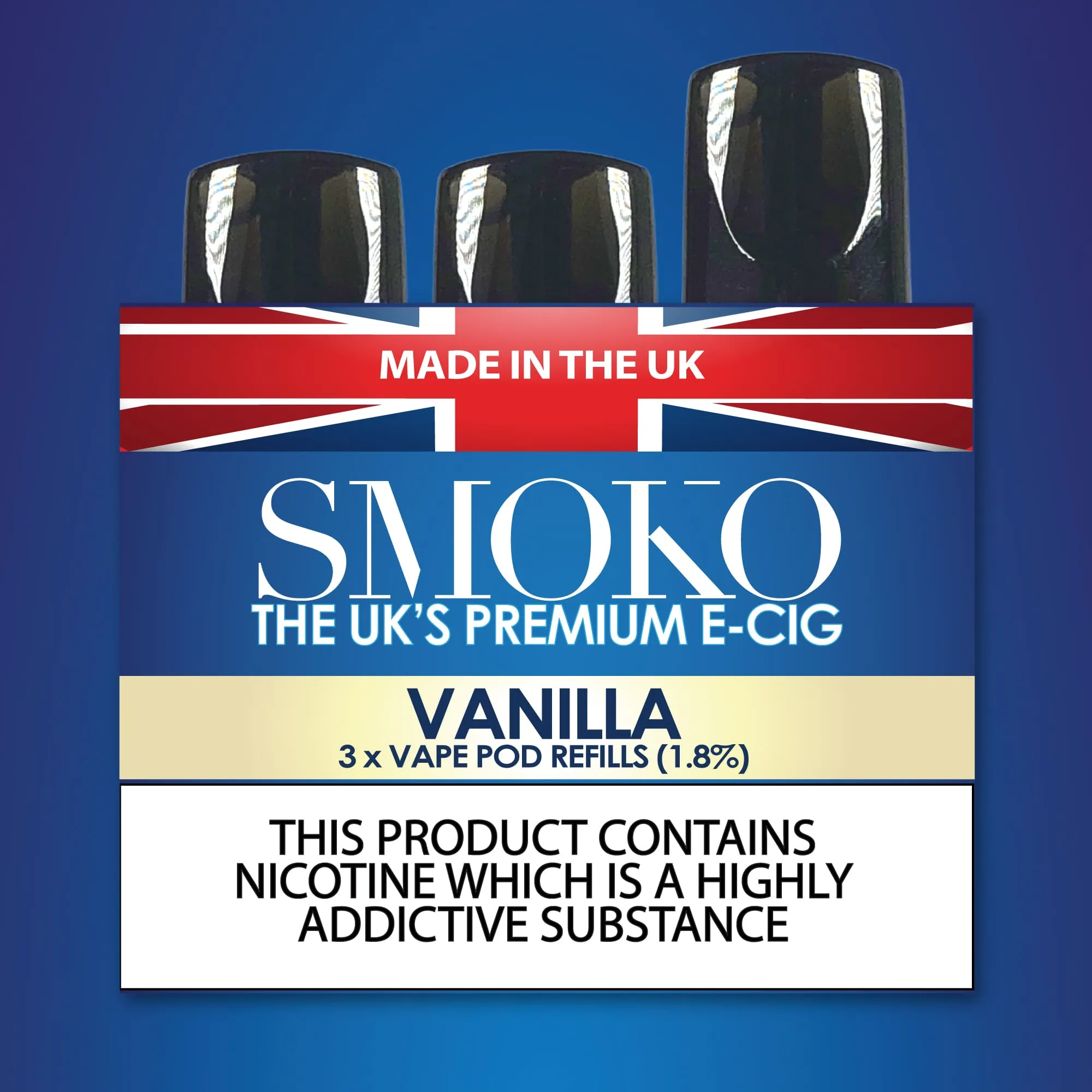 SMOKO VAPE POD Refills High Strength