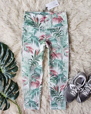 Sporty Gym Leggings in Palm