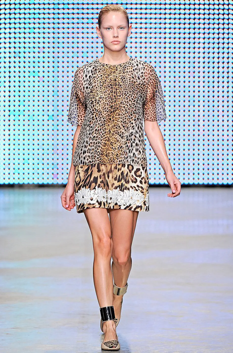 S/S 2011 Runway Giambattista Valli Emboridered Leopard Dress