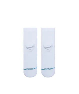 Stance Socks Unisex Icon Quarter Crew White