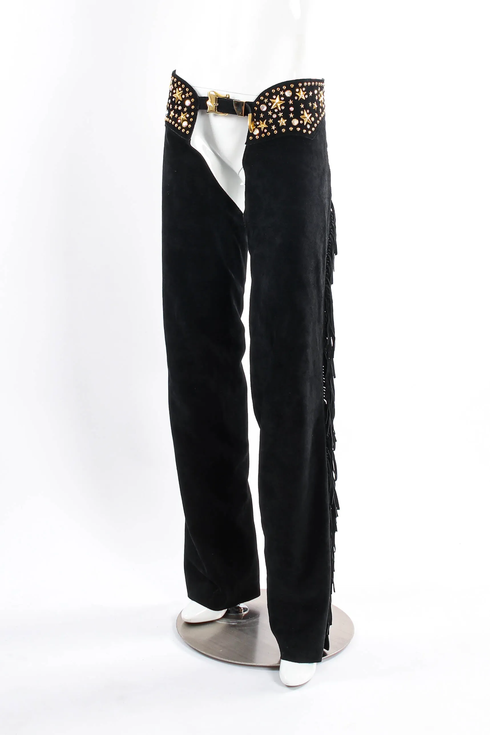 Stardust Studded Fringe Chaps