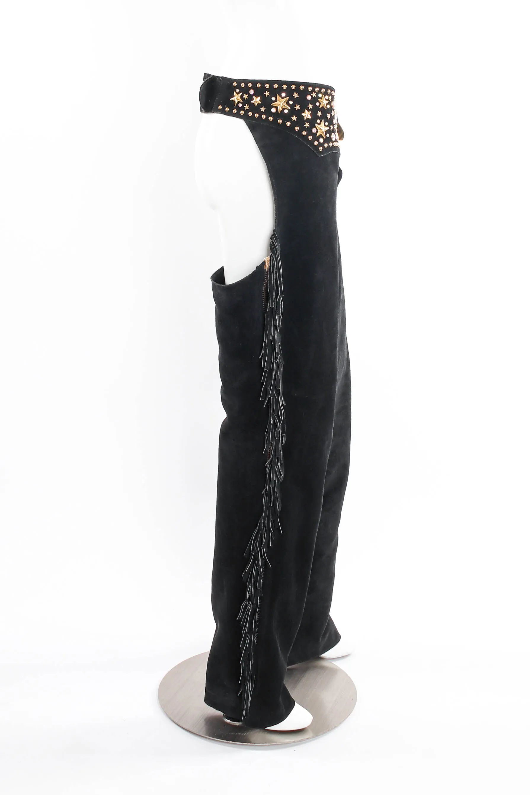 Stardust Studded Fringe Chaps