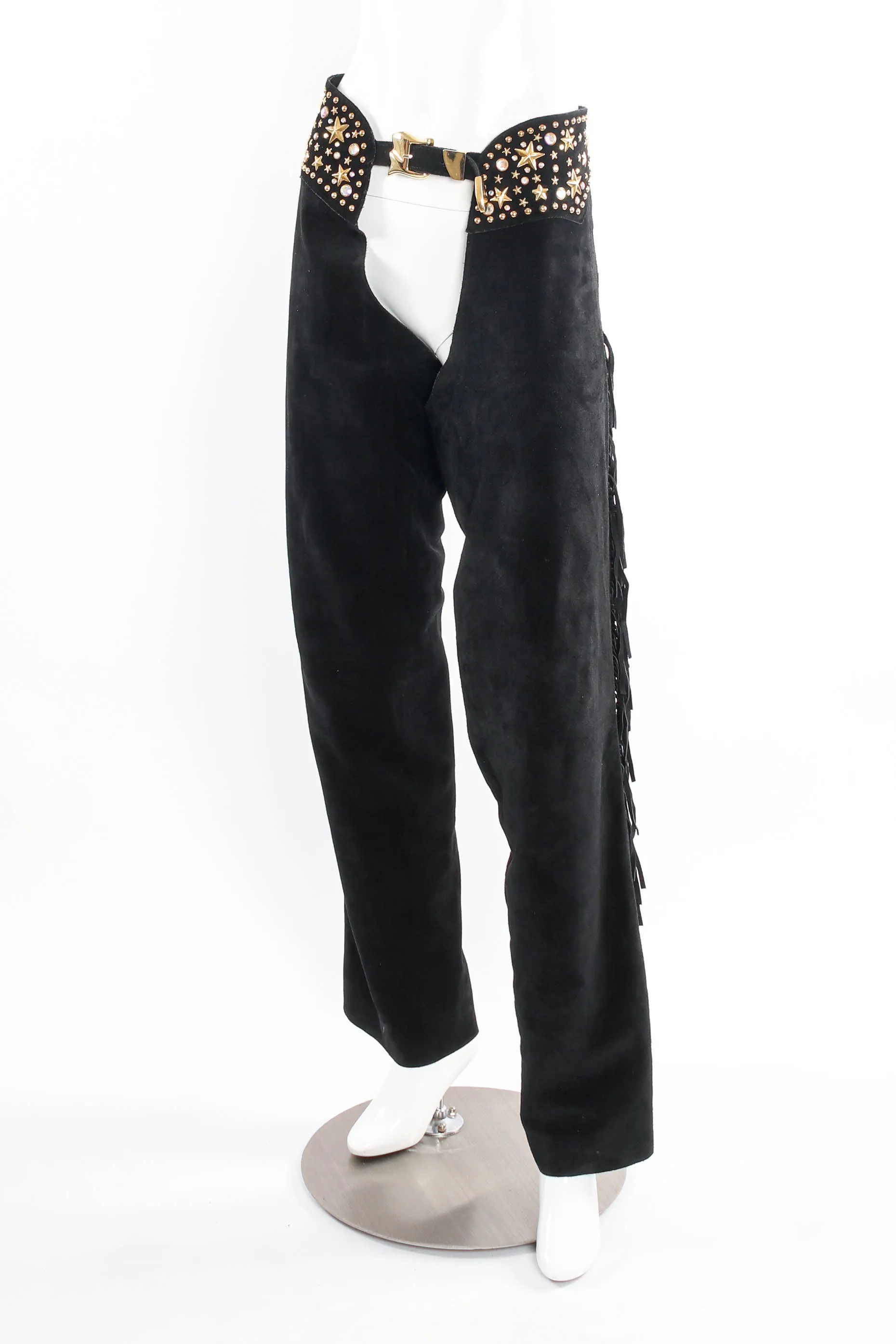 Stardust Studded Fringe Chaps