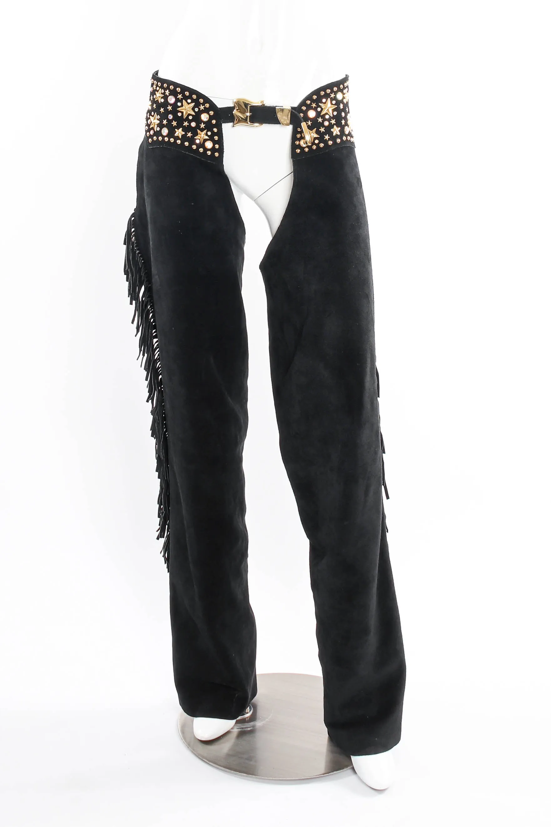 Stardust Studded Fringe Chaps