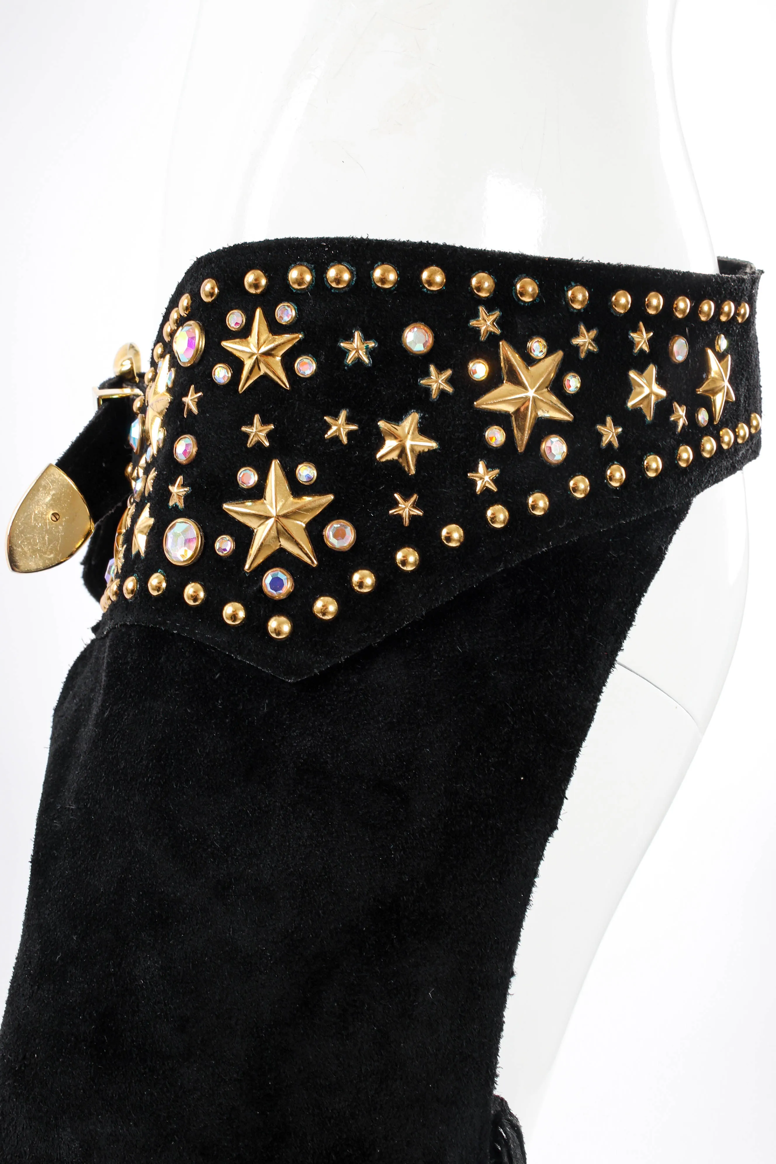 Stardust Studded Fringe Chaps