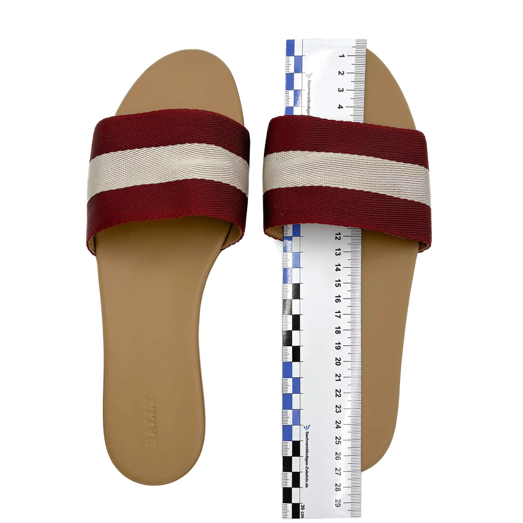 Striped Textile fibres and leather Sandals 40 Bicolor