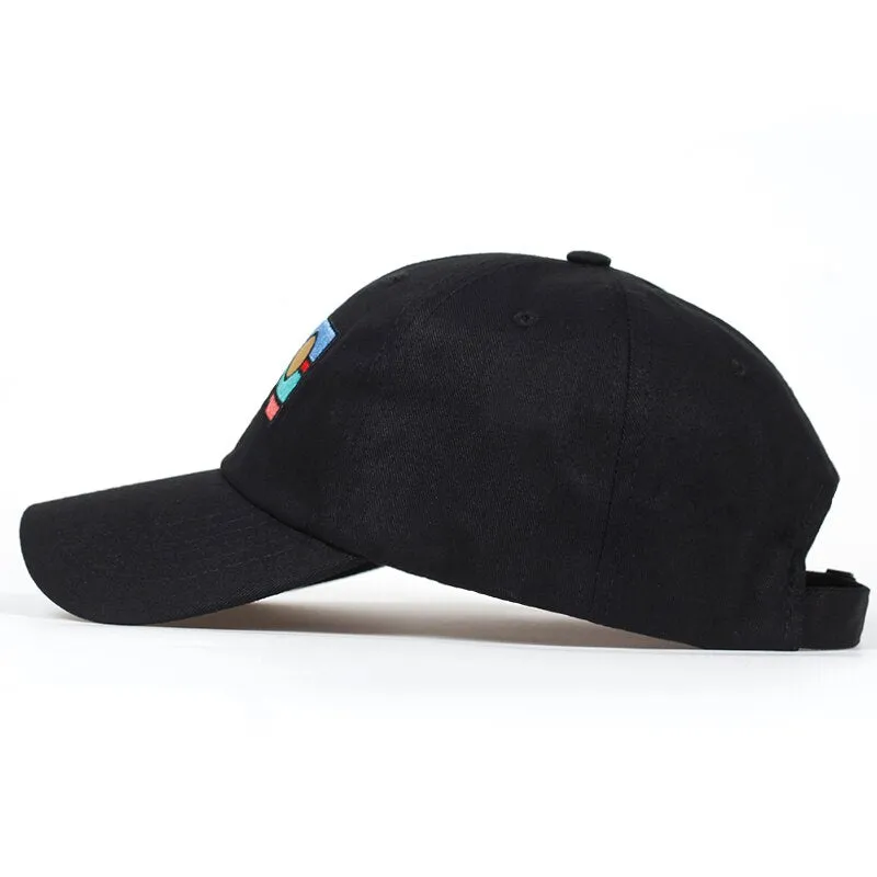 'SUNSET" Casquette baseball Streetwear Noir - URB1™