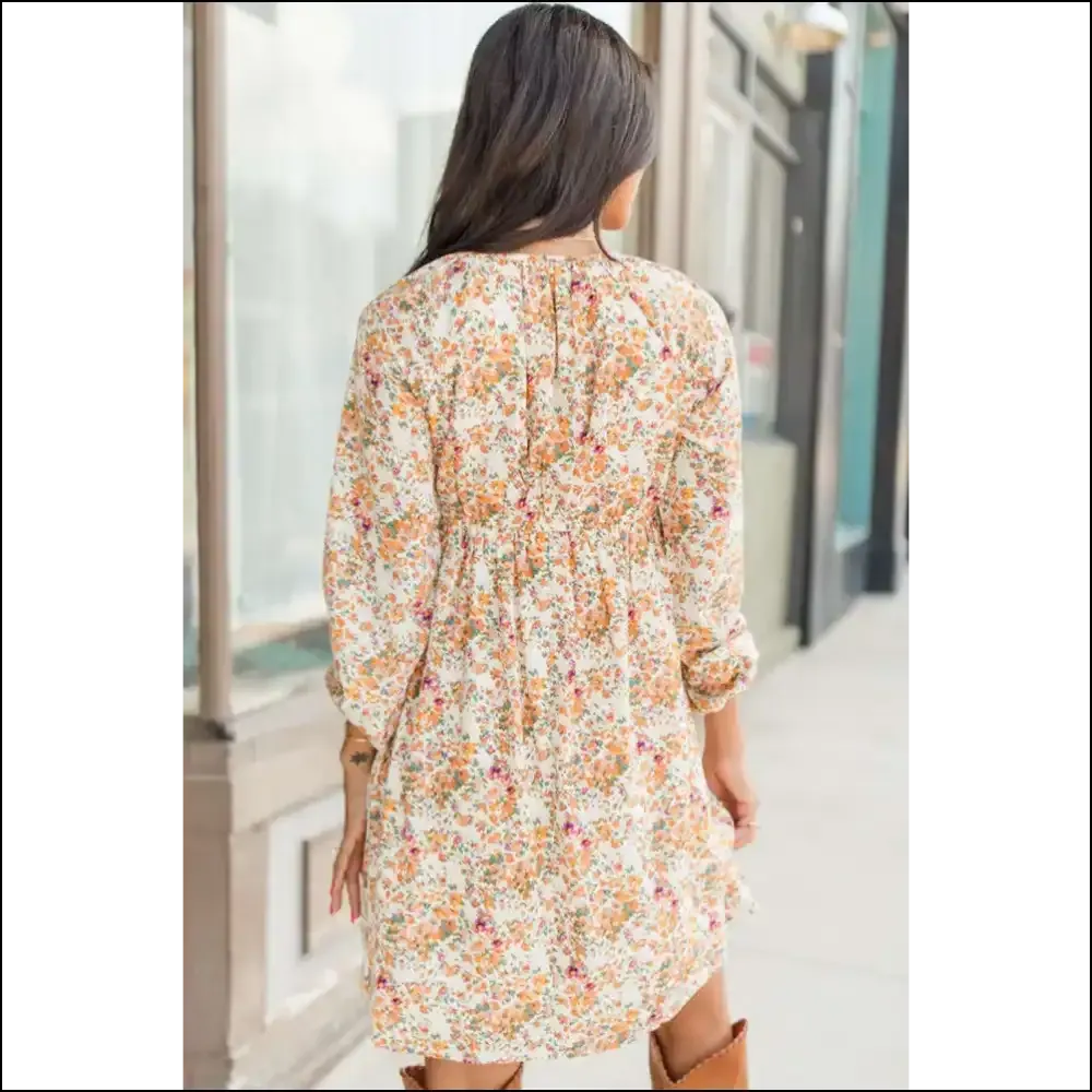 Sunshine Vibes Yellow Boho Floral Dress: Ditch Pants, Embrace Chaos! ?️🌼 Needful Things