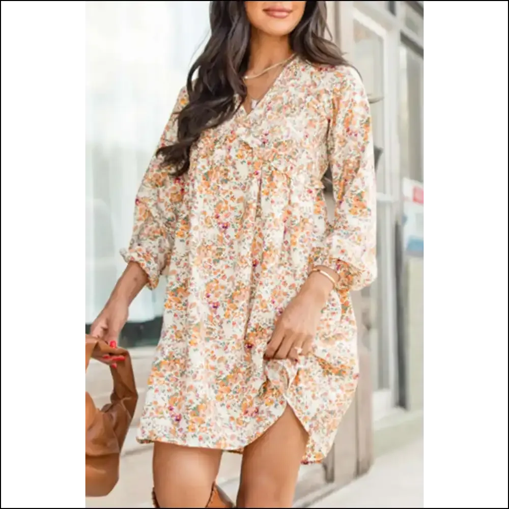 Sunshine Vibes Yellow Boho Floral Dress: Ditch Pants, Embrace Chaos! ?️🌼 Needful Things