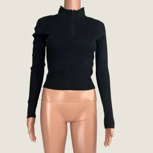 Supre Black Knit Jumper Small