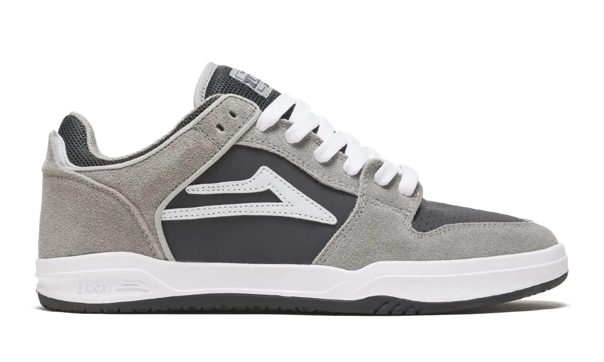 Telford Low - Light Grey Suede