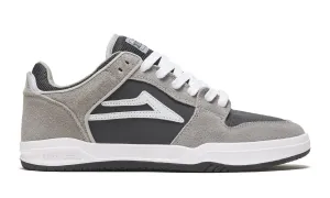 Telford Low - Light Grey Suede