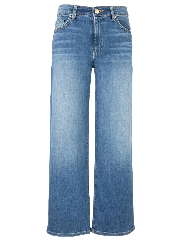The Charlotte High Rise Wide Leg Jeans - Healthy