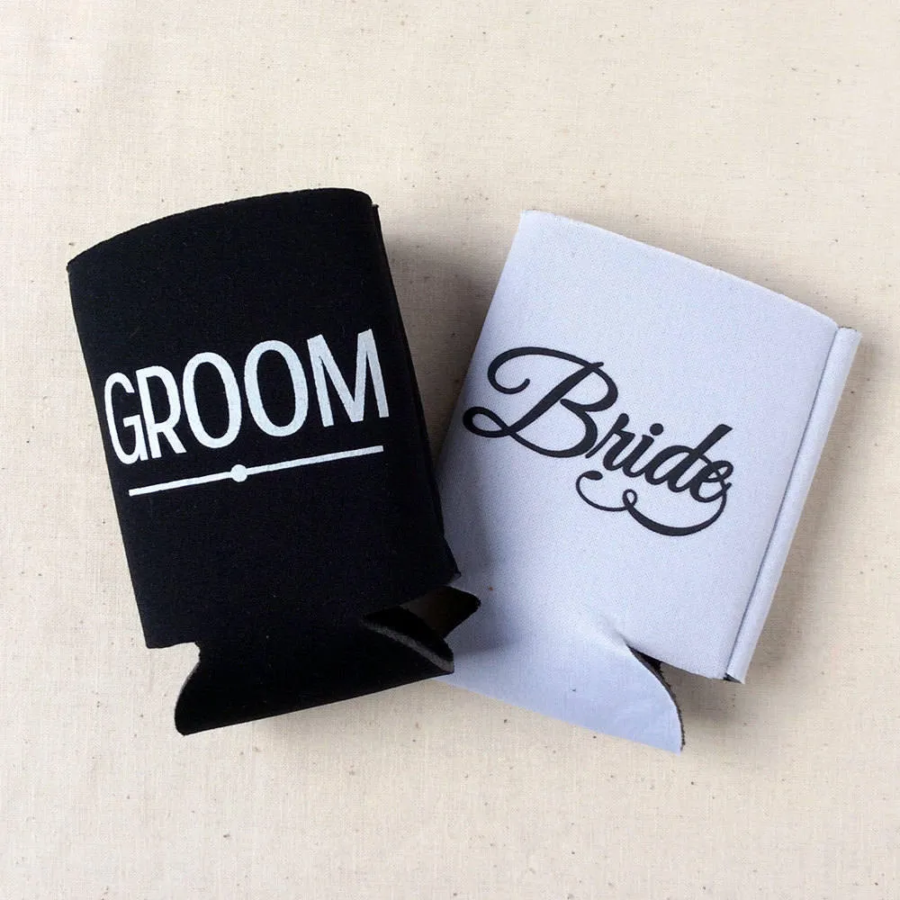 To Have and To Hold  - Wedding Can Cooler #68R