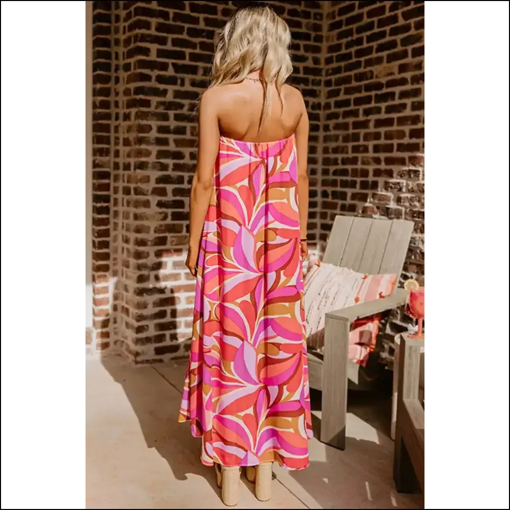 Tropical Rose High Low Bandeau: Vacation Vibes ! 🌹 Needful Things