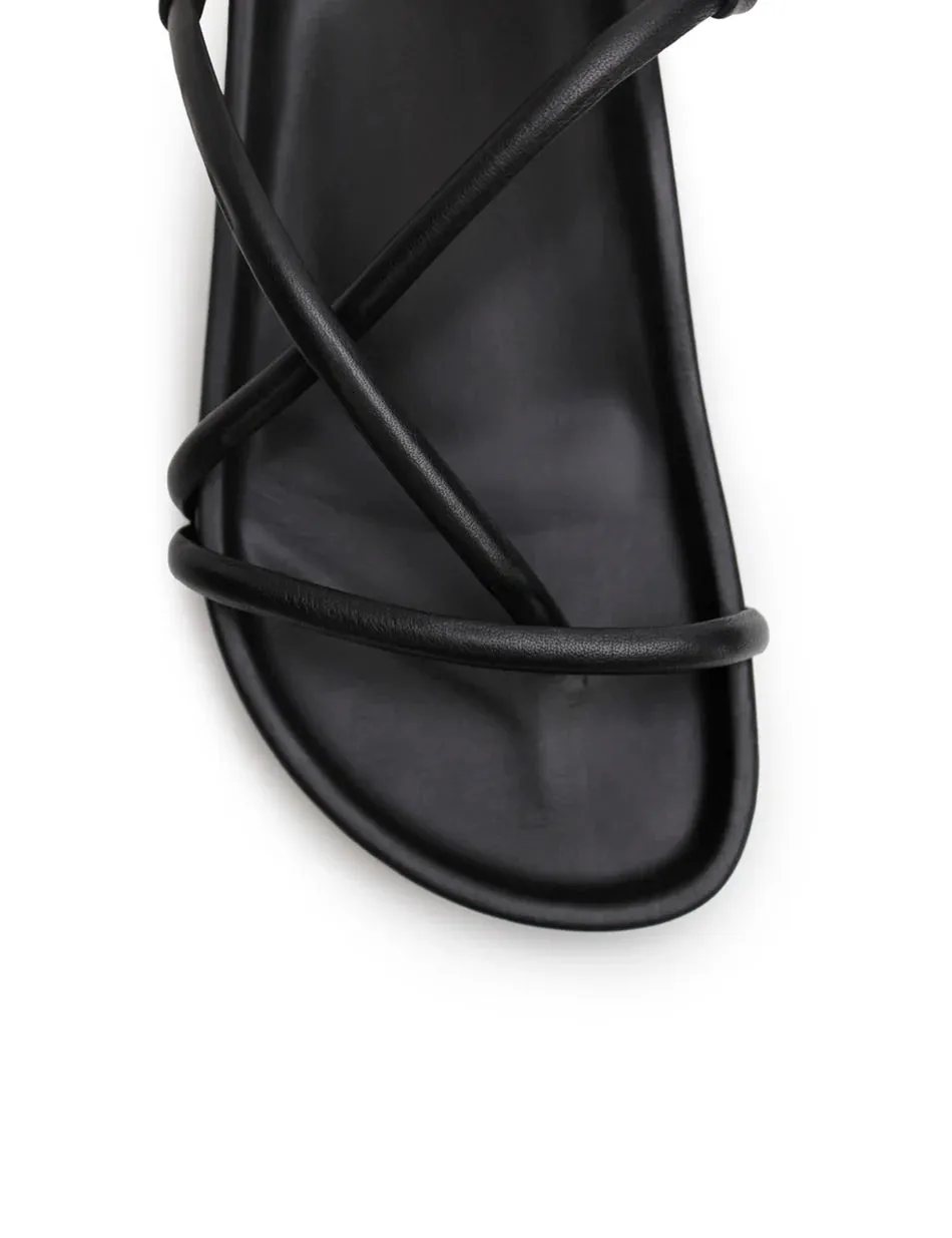 TUBE SANDAL BLACK