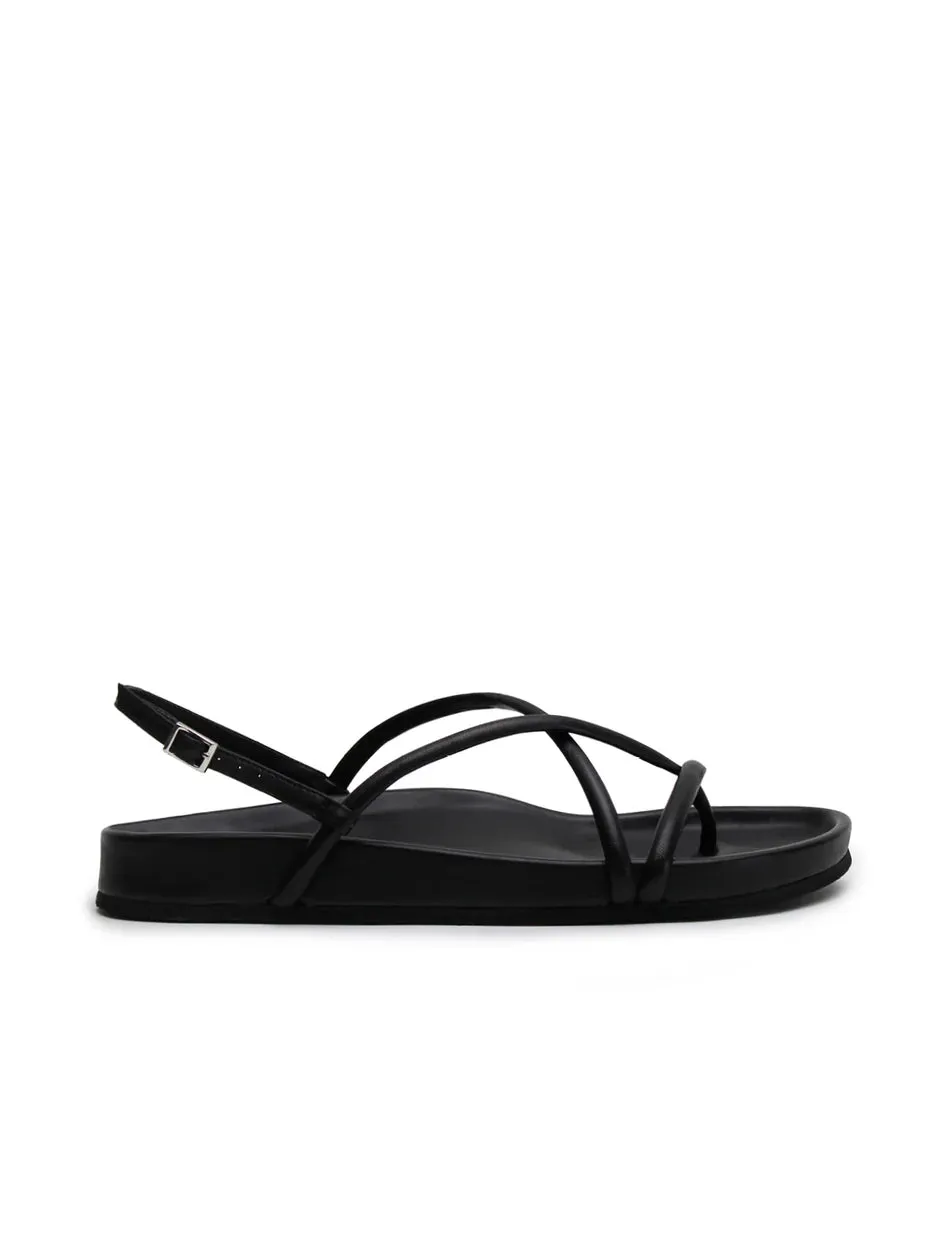 TUBE SANDAL BLACK
