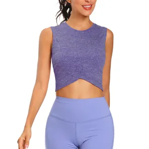Twist & Turn Sleeveless Crop Top