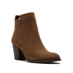 Tyson Faux Suede Maple Bootie
