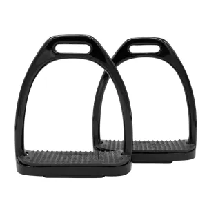 Ultralight Aluminum Stirrups with Rubber Foot