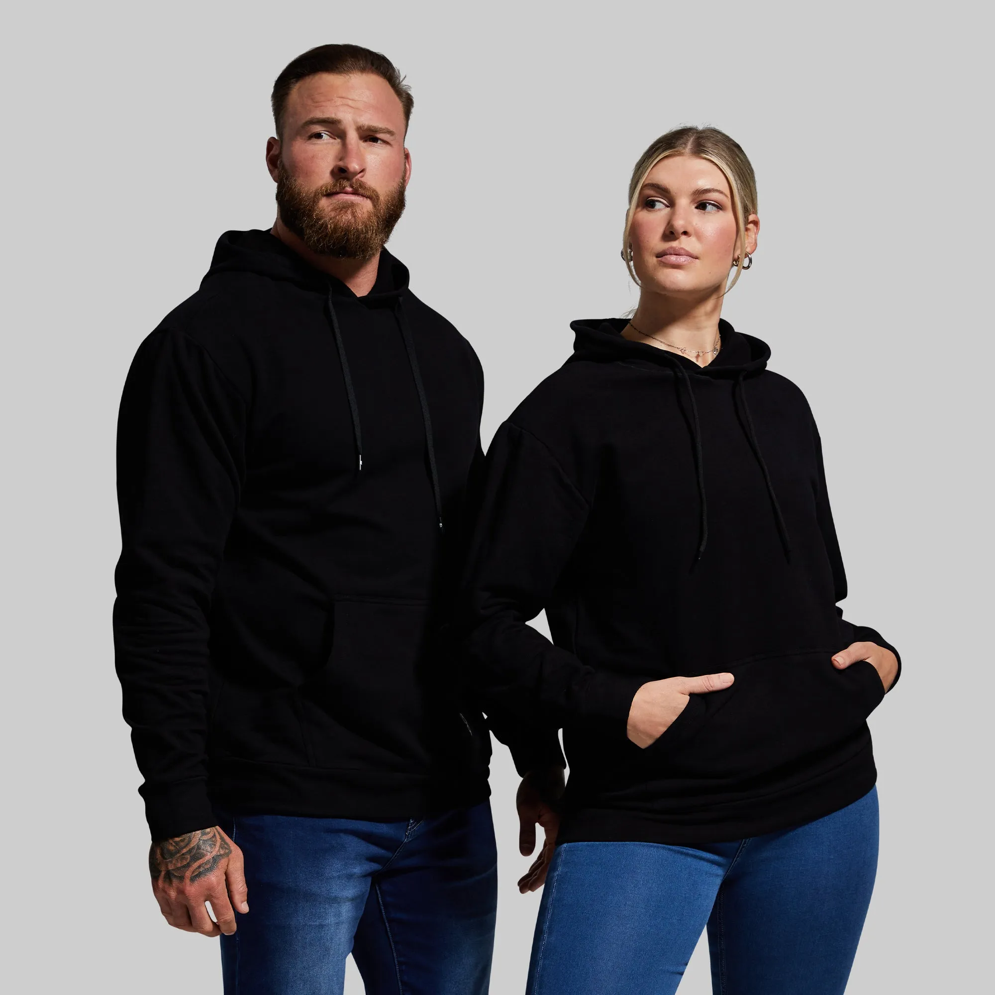 Unmatched Unisex Hoodie (Black)