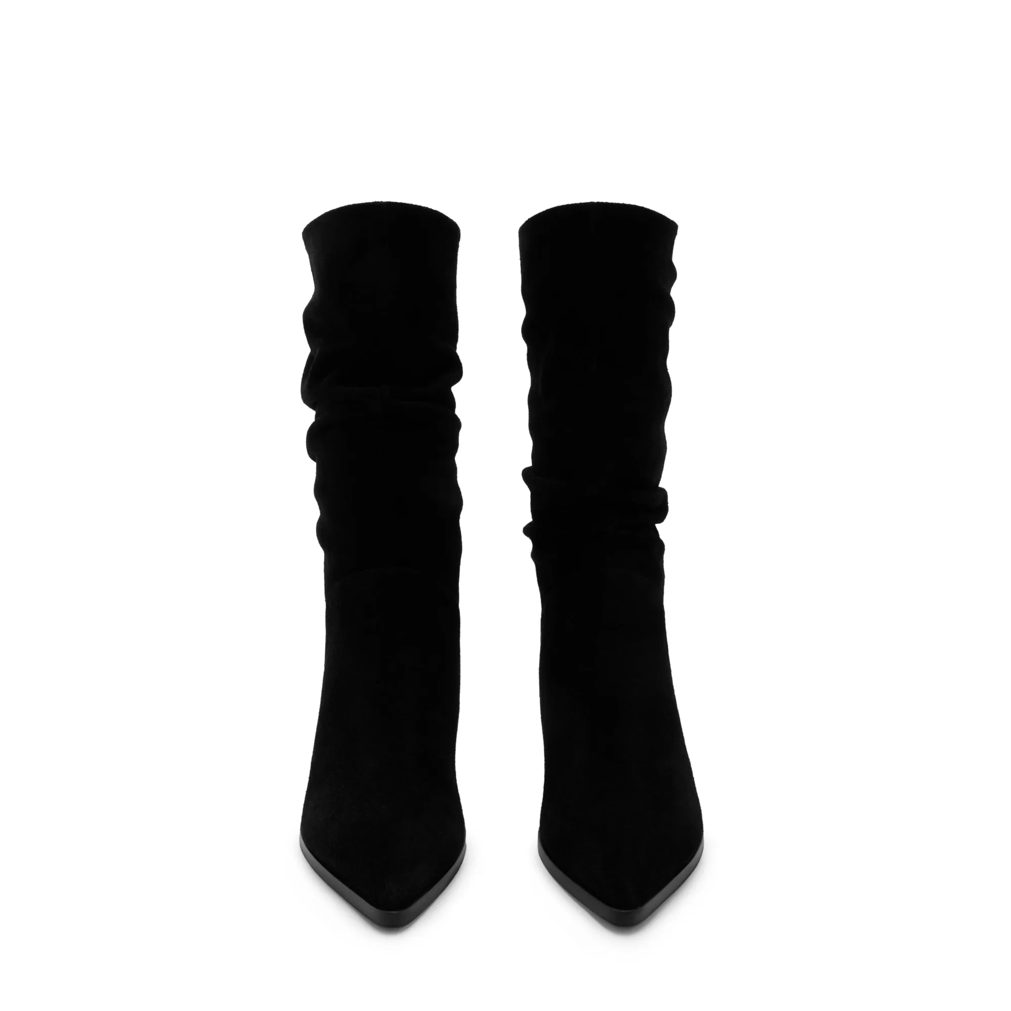 Vendôme Margot black suede boots