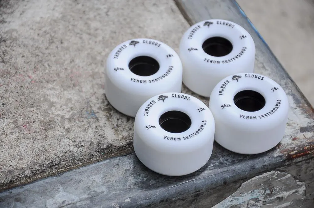 Venom Thunder Clouds All Terrain Skateboard Wheels 78a - V2 - 52/54/56/58/60mm