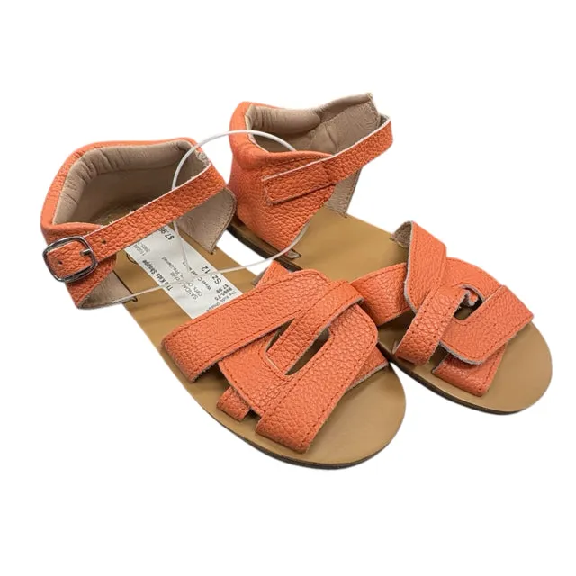 West Coast Mocs Girl's Orange SANDALS Size 12