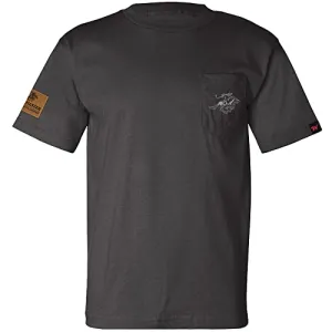 Winchester Legend - Rider Pocket Patch - Short Sleeve Pocket T-Shirt - Made in USA